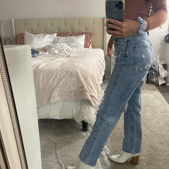 Agolde 90s high rise I eans - Picture 2 of 5